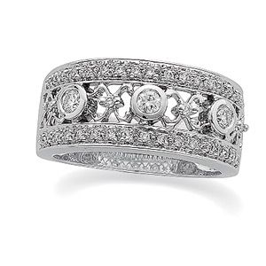 3/8 ct tw Diamond Anniversary Band