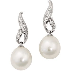 Drop Earring Mounting for Pearl  Center