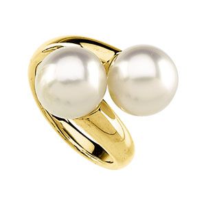 Bypass Ring Mounting for 10mm Pearls