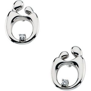 Mother and Child&reg; Diamond Post Earring
