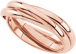2.5mm 3-Band Rolling Ring