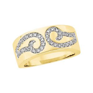 1/5 ct tw Diamond Designer Anniversary Band