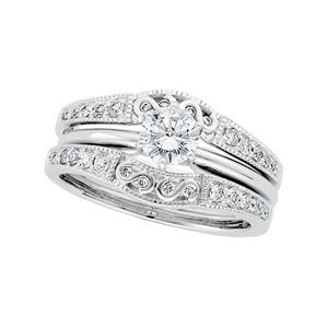 1/3 ct tw Diamond Ring Guard