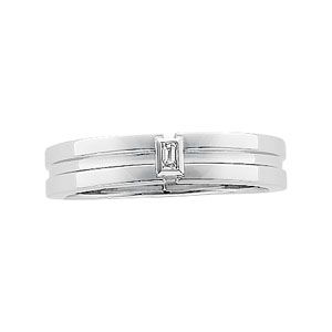 .05 ct tw Diamond Duo Band