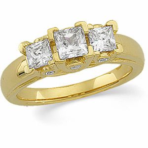 3-Stone Engagement Ring