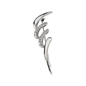 1/4 ct tw Diamond Fashion Brooch