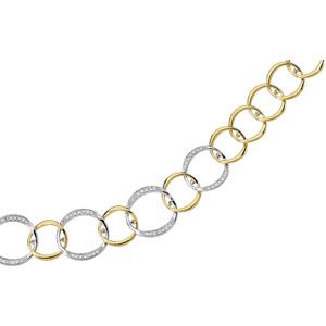 3/4 ct tw Two Tone Diamond Fashion Necklace