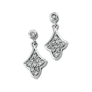 1/8 ct tw Diamond Earring