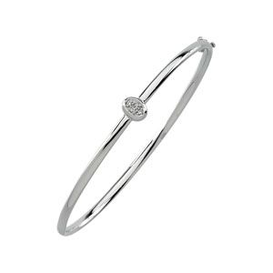 .035 ct tw Diamond Fashion Bangle Bracelet
