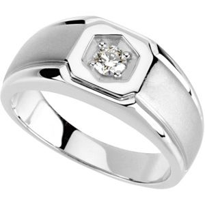 1/4 ct tw Gents Diamond Ring