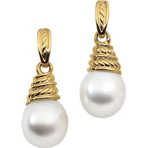 South Sea Cultured Pearl Earrings