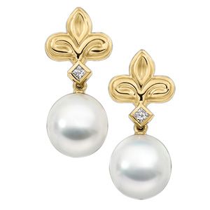 Diamond Semi-mount Earrings