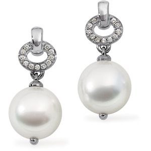 Diamond Semi-mount Earrings