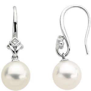 Bishop Hook Earring for Large Pearl