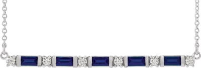 Bar Family Necklace or Center 