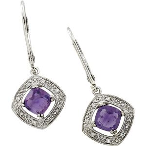 Diamond Semi-mount Earrings