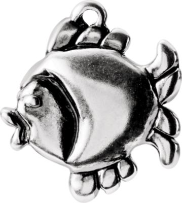 Fish Dangle Component with Jump Ring