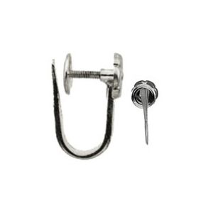 French Screw Back Earring