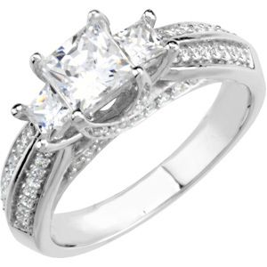 Semi-mount Engagement Ring or Band
