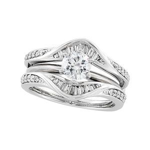 1/2 ct tw Diamond Ring Guard
