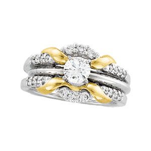 1/3 ct tw Diamond Ring Guard
