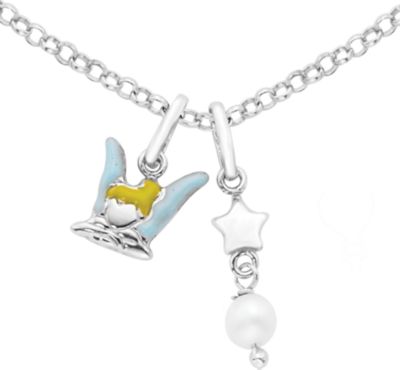 Disney&reg; Tinkerbell & Pearl Necklace