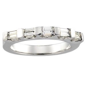 9/10 ct tw Diamond 5-Stone Anniversary Band 