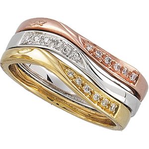 .03 ct tw Stackable Diamond Ring