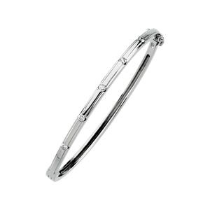 1/4 ct tw Diamond Bangle Bracelet