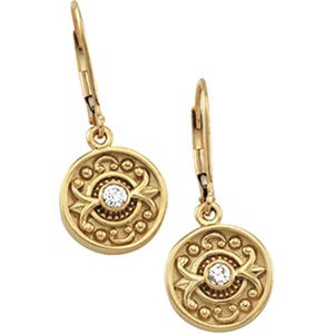 Etruscan-Inspired Circular Dangle Mounting
