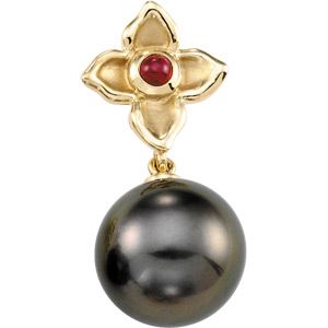 Ruby Semi-mount Pendant