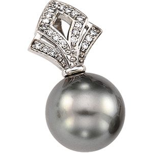 Diamond Semi-mount Pendant