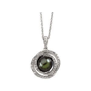Diamond Semi-mount Necklace