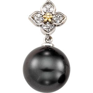 Diamond Semi-mount Pendant