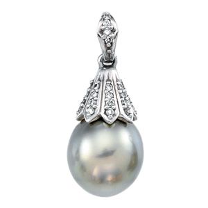 Diamond Semi-mount Pendant