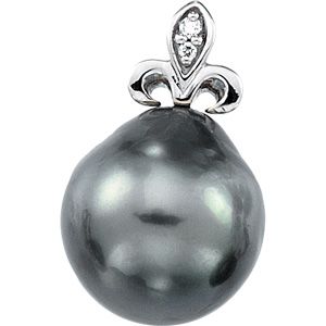 Diamond Semi-mount Pendant