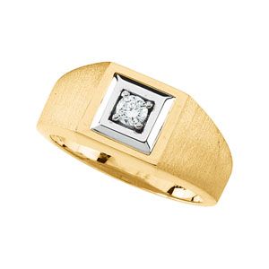 1/4 ct tw Men's Diamond Ring