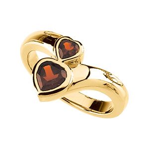 Genuine Mozambique Garnet Ring