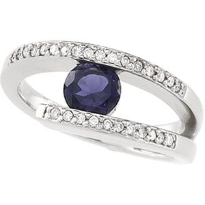 Ring Mounting for Round Gemstones