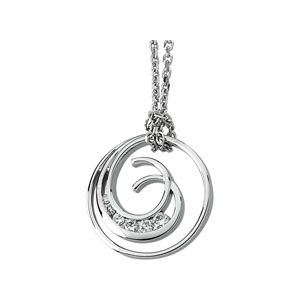 1/3 ct tw Journey Diamond Circle Pendant