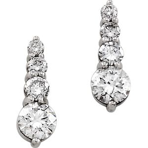 Journey 4  Stone Graduated Earring Mounting