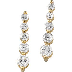 Journey Graduated 5 Stone Earring Mounting