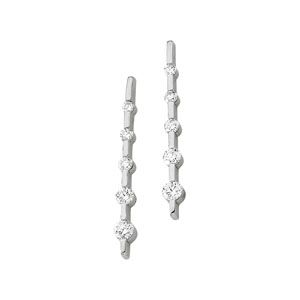 1 ct tw Journey 5-Stone Bar Earring