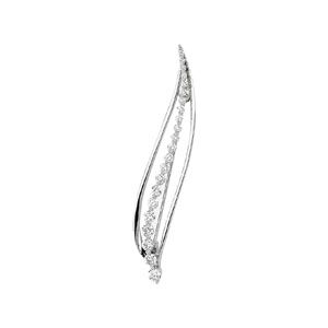 1 1/2 ct tw Journey Diamond Brooch