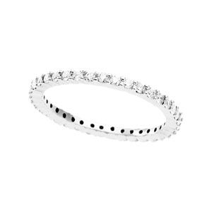 1/2 ct tw Diamond & Platinum Eternity Band