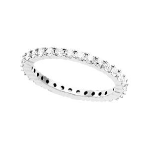 1 ct tw Diamond & Platinum Eternity Band