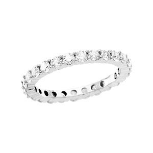 1 1/2 ct tw Diamond & Platinum Eternity Band