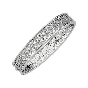 1/2 ct tw Diamond Bangle Bracelet
