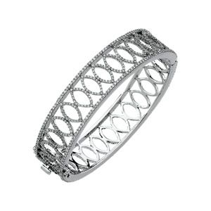5 1/4 ct tw Diamond Bangle Bracelet