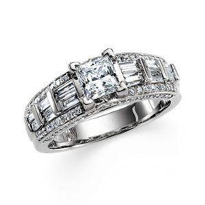 Semi-mount Engagement Ring
